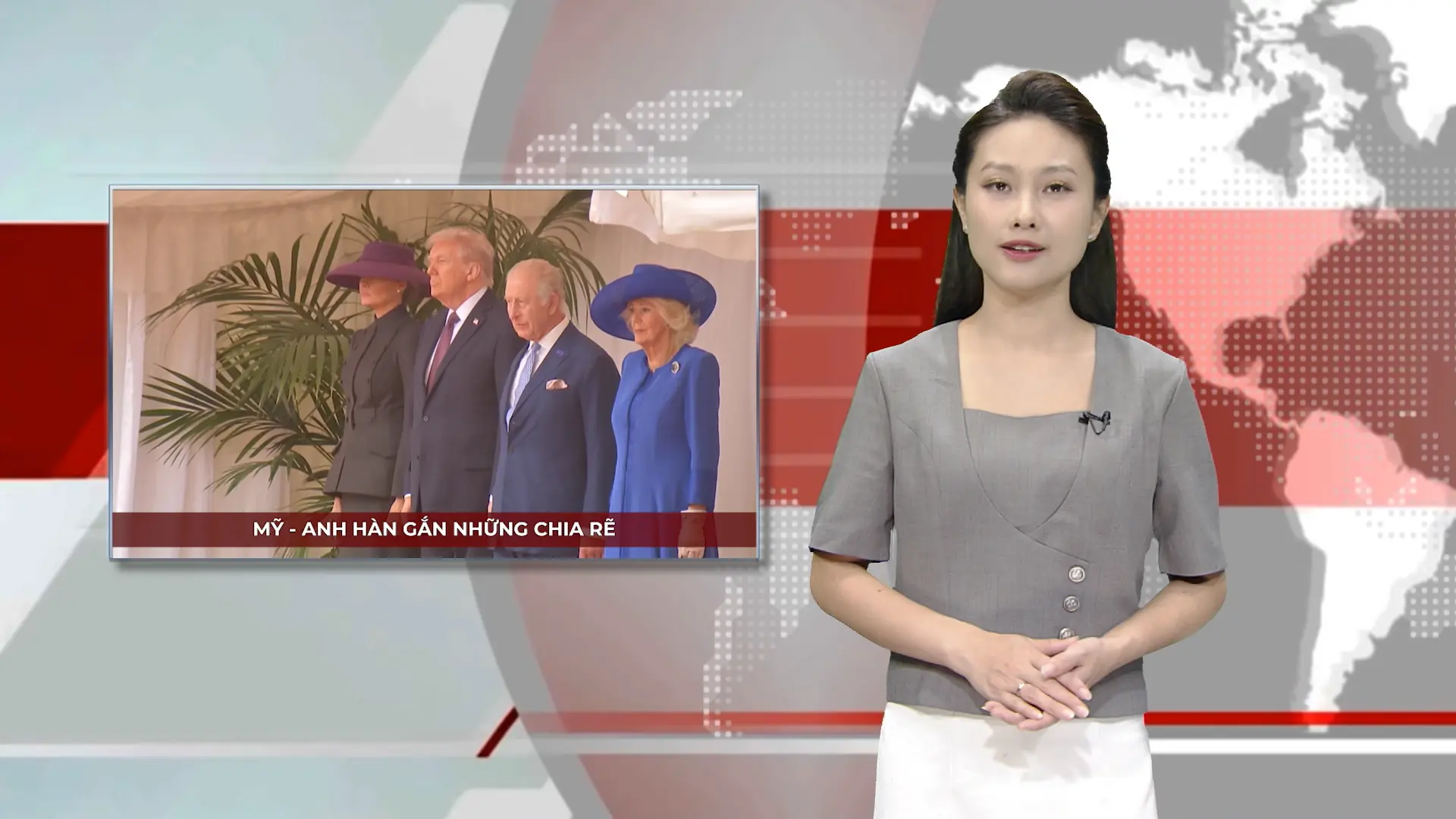  Mỹ - Anh hàn gắn những chia rẽ | Nhìn ra thế giới | 18/09/2025